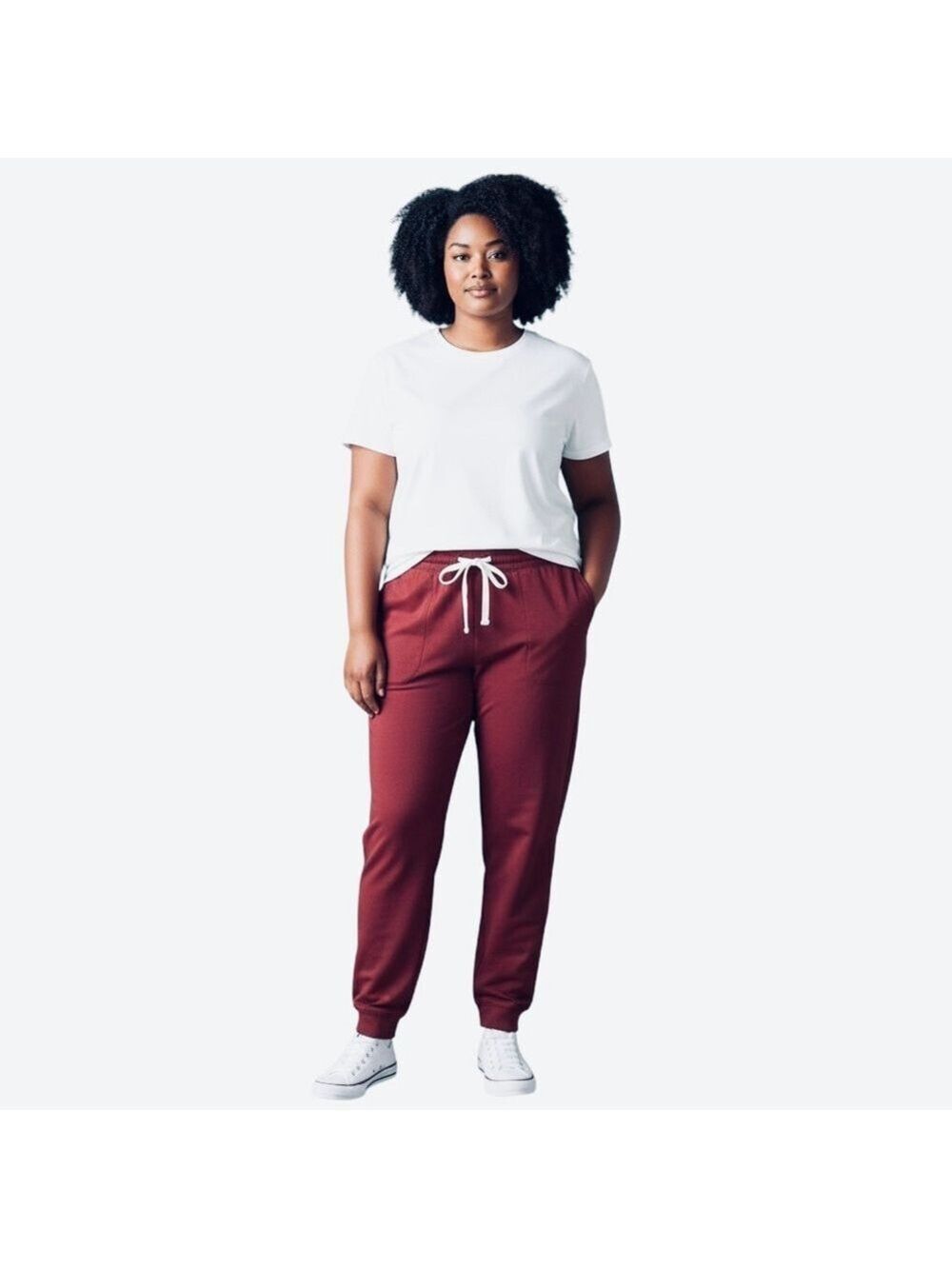 Soma Weekend Cranberry Joggers